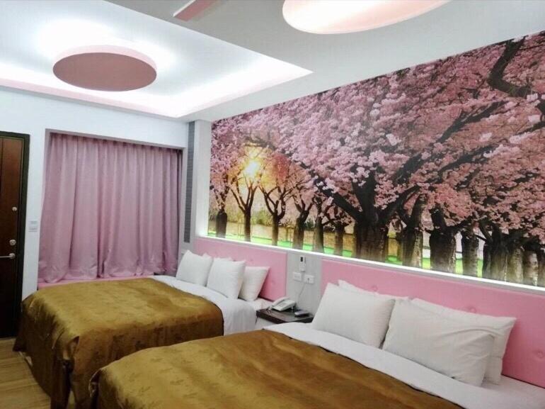 Cherry Blossom Motel Puli Ngoại thất bức ảnh
